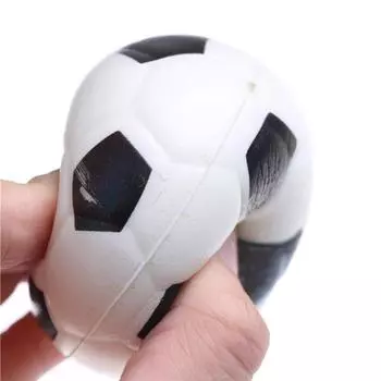 Миниатюрная футбольная игрушка, 1 шт., пенопластовый мяч, снимающий стресс, аутизм и снимающий напряжение 6.3cm
