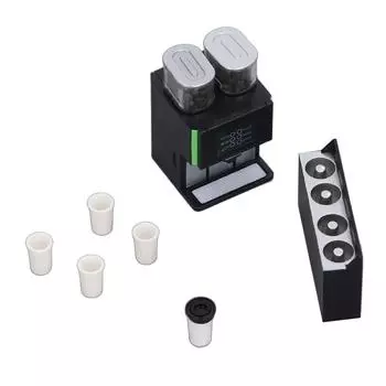 Миниатюрная игрушка-кофеварка, эмуляция кукольного домика, украшение для кухни, кофейник, игрушка Manchine