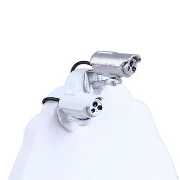 Миниатюрная камера видеонаблюдения для кукольного домика масштаба 1/12, реалистичный реквизит для жизненных сцен, веб-камера для серебряный