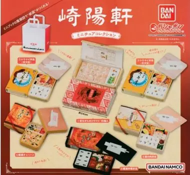 Миниатюрная коллекция Kiyoken x набор всех 6 типов, полная комп, игрушка-капсула Gacha Gacha