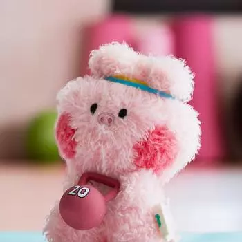 Миниатюрная кукла Line Friends Pigini с ключом