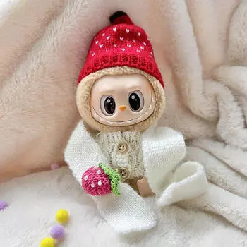 Миниатюрная кукольная одежда, наряд, плюшевые аксессуары, мода, удобный детский подарок