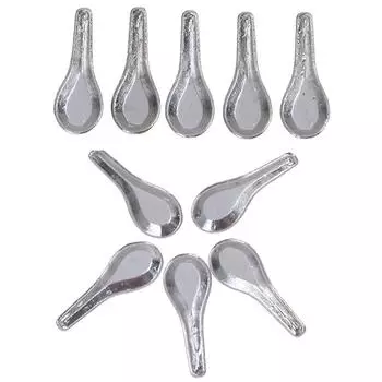 Миниатюрная кукольная сцена с едой, модель кукольного домика с серебряной ложкой