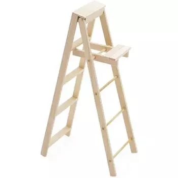 Миниатюрная лестница 1/12, мебельные аксессуары для кукольного домика 12.4*4*1cm бежевый