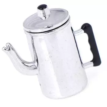 Миниатюрная модель игровой сцены с едой, креативные аксессуары для кукольного дома, мини-чайник в старинном стиле