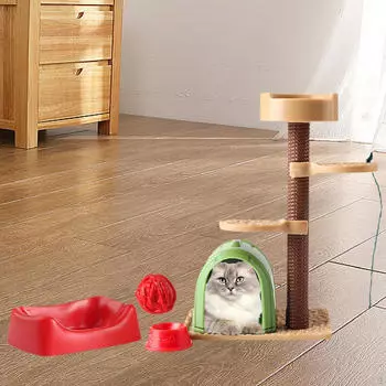 Миниатюрная модель лазания для кошек, познавательные игрушки, ролевые игры, моделирование макета, украшение