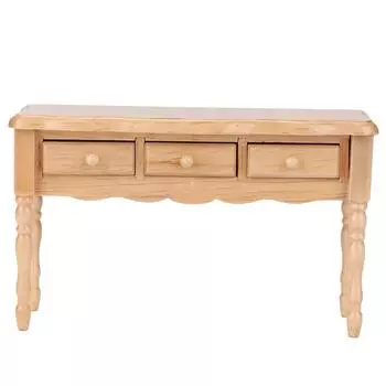 Миниатюрная модель мебели Деревянный стол Стол на 1:12 Аксессуаров для гостиной кукольного домика