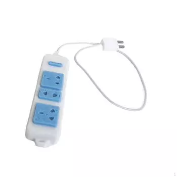 Миниатюрная модель розетка электрическая вилка полоска игрушка мини сцена дисплей кукольный домик