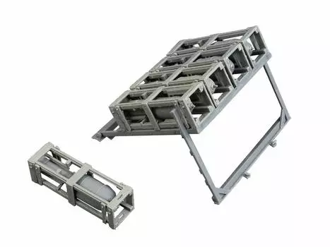 Миниатюрная немецкая армейская тяжелая ракетная установка Тип 40 пластиковая модель MA35273 1/35