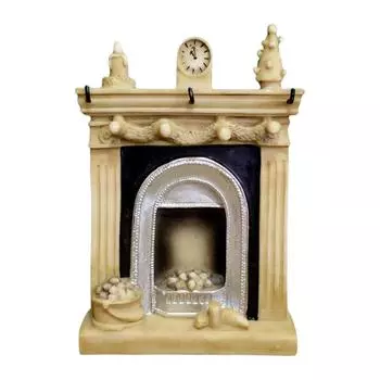 Миниатюрная сцена мебель камин для витрины модель своими руками