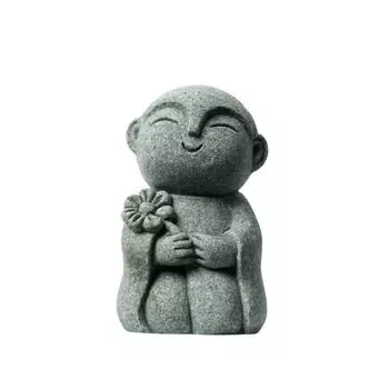 Миниатюрная статуэтка Будды, изысканное украшение для сада Дзен, фигурка маленького монаха, декор для аквариума style 1