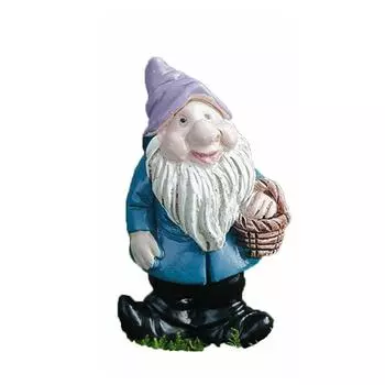 Миниатюрная статуэтка гномов для сказочного сада, украшение для рабочего стола, мультяшная статуэтка гномов, универсальная 2