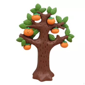 Миниатюрная статуэтка, украшение для стола, коллекция произведений искусства, скульптура из смолы, мини-статуэтка для автомобилей Orange Lady