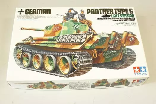 Миниатюрная военная серия Tamiya Panther G Late Type 1/35