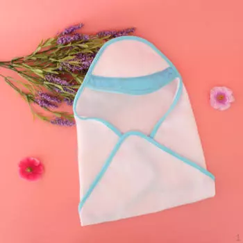 Миниатюрное детское одеяло для кукольного домика, банное полотенце - 45,72 см для девочек и для куклы 45,72 см.