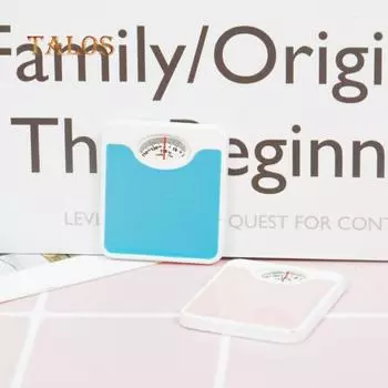 Миниатюрные детские игрушки, полимерные весы, кукольный домик, аксессуары для кукол, декор, подарочные игрушки для всех возрастов красный