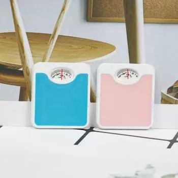 Миниатюрные детские игрушки, полимерные весы, кукольный домик, аксессуары для кукол, декор, подарок синий