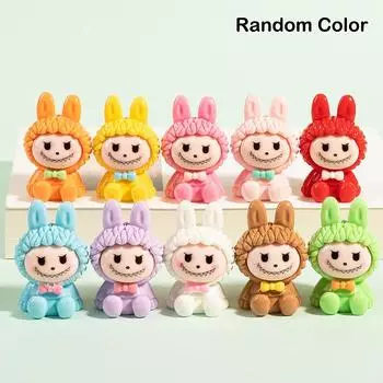 Миниатюрные фигурки милые монстры Лабубу микро ландшафтные украшения для украшения дома декор комнаты стол аксессуары подарок