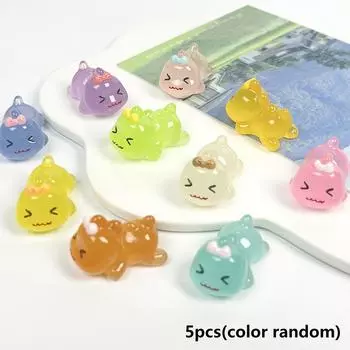 Миниатюрные фигурки, милые светящиеся бабочки, Papalong, микро-ландшафтные украшения для украшения дома, аксессуары для декора автомобиля и комнаты