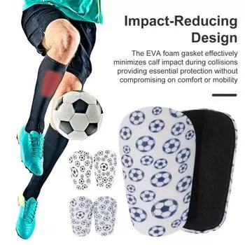 Миниатюрные футбольные щитки для голени, очень маленькие футбольные щитки для голени, защитные щитки для голени для мужчин и женщин S чёрный