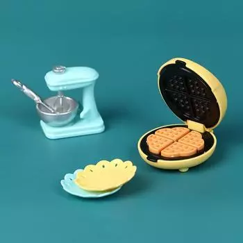 Миниатюрные кухонные гаджеты для еды и игр. Украшения для кукольного домика своими руками.