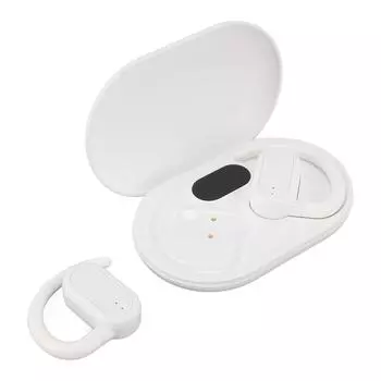 Миниатюрные наушники-переводчики 144 языка Bluetooth 5.4 Переводчик Онлайн-наушники в режиме реального времени белый