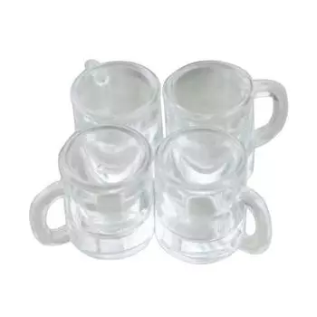 Миниатюрные пивные кружки, аксессуары для кукольного домика, игрушки для ролевых игр