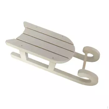 Миниатюрные сани для кукольного домика, украшения, сделай сам, поделки, слайд, мебель, аксессуары, модель сцены, имитация зелёный