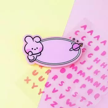 Миниатюрный акриловый значок Line Friends BT21 COOKY