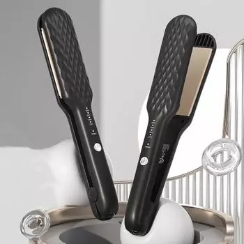 Миниатюрный электрический прямой гребень для волос, однотонные выпрямляющие утюжки для волос, выпрямитель для волос, ежедневный фиолетовый