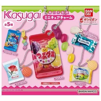 Миниатюрный брелок Kasugai Seika x All 5 Types Set Full Comp Gacha Gacha Capsule Toy