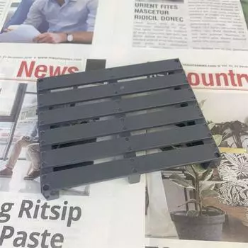 Миниатюрный имитационный поддон для погрузчика Миниатюрный кукольный домик Поддон для детей Подарок