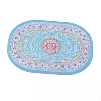 Миниатюрный коврик для декора кукольного домика Red