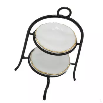 Миниатюрный кукольный домик 2,4 дюйма, украшение для торта 2