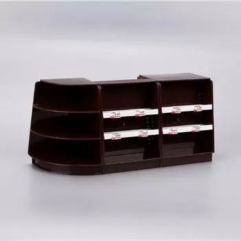 Миниатюрный кукольный домик для супермаркета, пустая полка, мини-стенд для хранения, модель, игрушка, декор