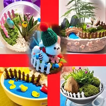 Миниатюрный кукольный домик, садовый забор для фей, садовые аксессуары для фей, уличный деревянный забор для дачи, украшение для цветочного горшка своими руками, украшение для деревянного забора для фей белый