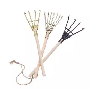 Миниатюрный кукольный домик, железные грабли, садовый инструмент, модель, сцена для посадки растений на открытом воздухе, кукольный домик, микроландшафтный декор, реквизит для стрельбы, игрушка A