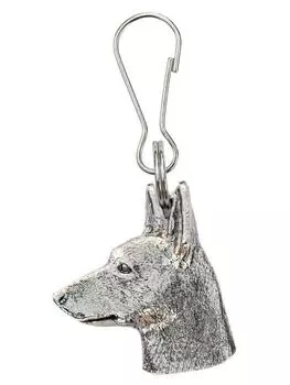 Миниатюрный пинчер Сделано в Англии Коллекция Art Dog Zip Pull (Глава)