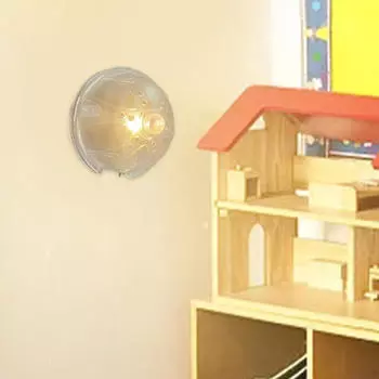 Миниатюрный потолочный светильник 1:12 светодиодных декоративных аксессуаров, современный изысканный подарочный набор игрушек «сделай сам» для куклы