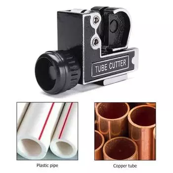 Миниатюрный ручной резак для медных труб 3-28 мм 1/8 до 1-1/8 C-образный режущий инструмент Мини-резак для металла Резка стальных труб Инструмент для алюминиевых труб