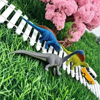 Миниатюрный сказочный садовый забор, аксессуары для сказочного сада, уличный деревянный забор, украшение для цветочного горшка своими руками, украшение для кукольного домика из деревянного забора белый