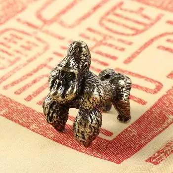 Миниатюры обезьян из меди ручной работы, статуэтки гориллы из цельной меди, фигурка гориллы, журнальный столик Gorilla