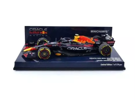Minichamps 417220111 Коллекционная миниатюрная машинка синяя/красная/желтая