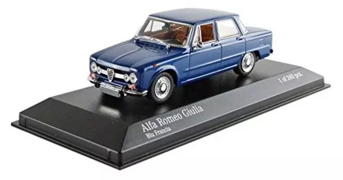 Minichamps Alfa Romeo Giulia 1600 1970 Синий 1/43 синий