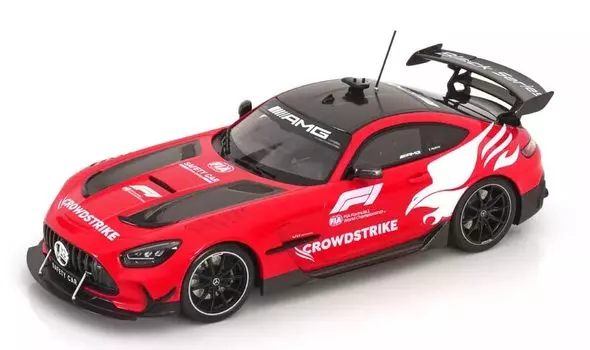 Minichamps AMG GTR Black Series F1 Safety Car 2023 MINICHAMPS Safety Car Limited to 300 Mini Cars 1/18 Mercedes-Benz [Предмет] красный