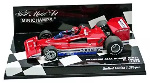 Minichamps Brabham Alfa Romeo BT45C 1978 F1 Lauda 1/43 #1 N.