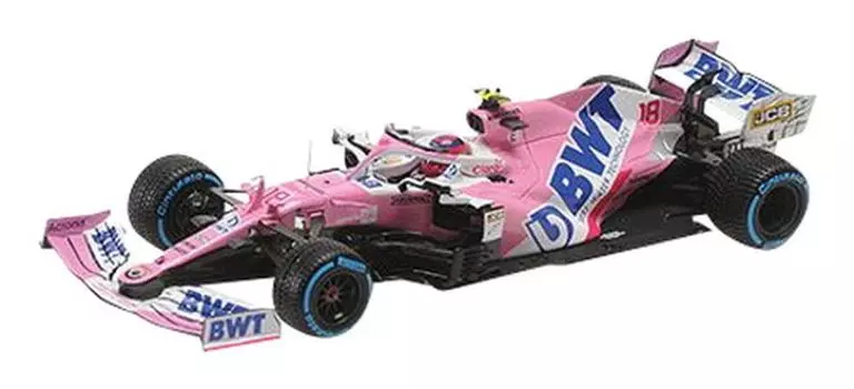 Minichamps BWT Point Lance Roll Turkish GP2020 Первый PP Завершенный продукт 1/43 M-RP20