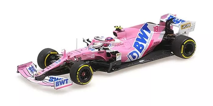 Minichamps BWT Racing Point F1 Team Mercedes RP20 2020 F1 Italian GP 3rd place Stroll of 1/43 #18 L. [Made resin]