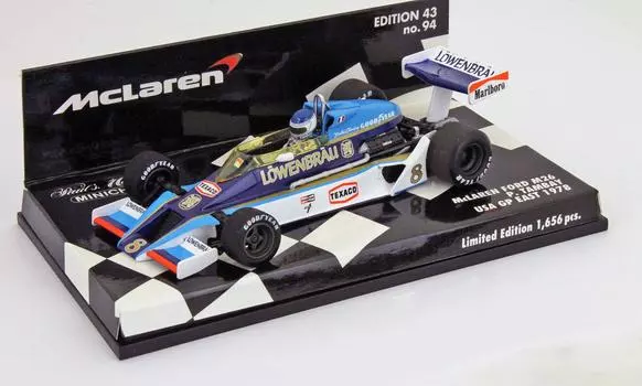 Minichamps DP Ford M26 US Lowenbrau Tann Finished Product 1/43 M. (1978 GP)