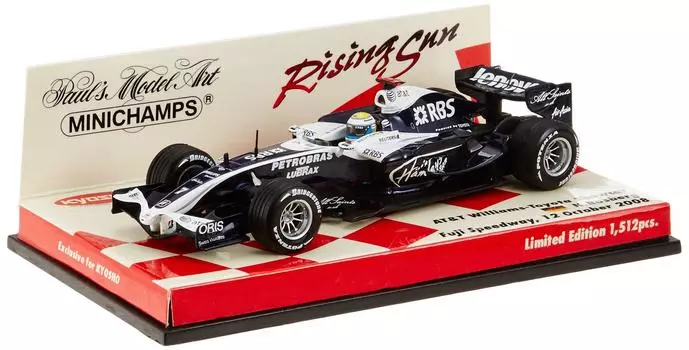 Minichamps DP W Toyota 08 Show Car Rosberg RISIN Завершенный продукт 1/43 AT&T